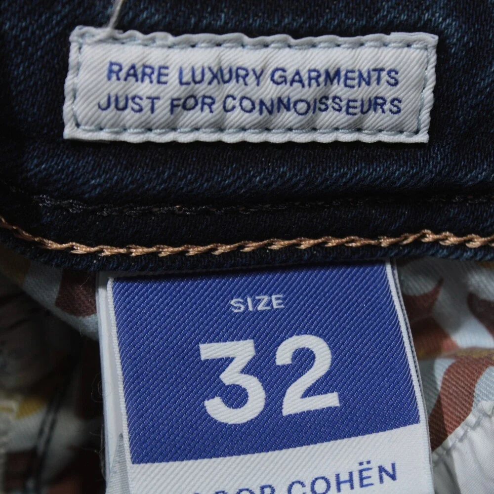 Jacob Cohen NWT Five Pocket Denim Jeans Size 32 US Bard in Blue Cotton Blend